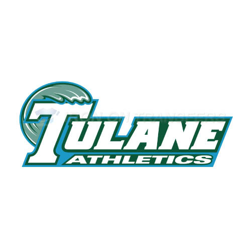 Tulane Green Wave Logo T-shirts Iron On Transfers N6606 - Click Image to Close